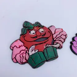 Disney World Kitchen Kabaret Magnets Tomato Eggplant Epcot Center Vintage 1982 - Image 2