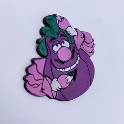 Disney World Kitchen Kabaret Magnets Tomato Eggplant Epcot Center Vintage 1982 - Image 5