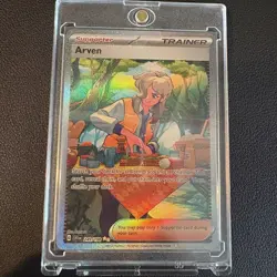Pokemon Arven 249/169 SIR Trainer (Scarlet and Violet Base) Raw NM Pre-Owned - Image 1