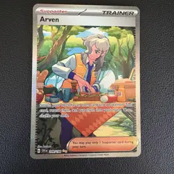 Pokemon Arven 249/169 SIR Trainer (Scarlet and Violet Base) Raw NM Pre-Owned - Image 2