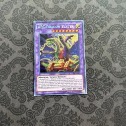 ABC-Dragon Buster LCKC-EN059 Secret Rare 1st Edition Yugioh - Image 1