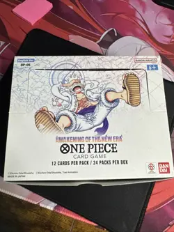 Bandai One Piece OP05 Empty Booster Box ONLY AWAKENING OF THE NEW ERA - Image 1