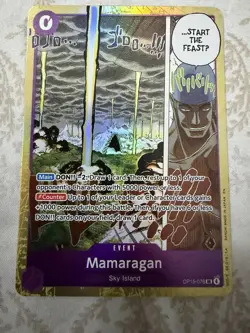 One Piece CCG Mamaragan OP15-078 SR Event - Image 2