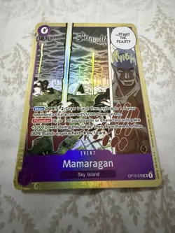 One Piece CCG Mamaragan OP15-078 SR Event - Image 3