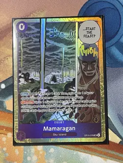 Mamaragan OP15-078 Adventure on Kami's Island One Piece English TCG SR - Image 1