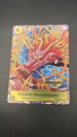 Kouzuki Momonosuke P-064 - Championship 2024 FOIL Promo - One Piece Card Game - Image 5