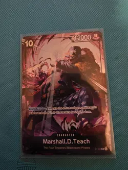 Marshall D Teach Promo P-100 ONE PIECE Event Pack 8 - English Blackbeard - Image 1