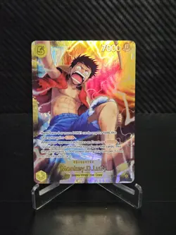 ONE PIECE OP15 EB04 (Adventure on Kami's Island) Monkey D. Luffy SEC - Image 1