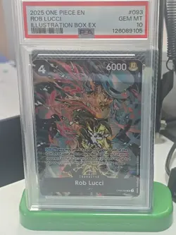 Rob Lucci (AA) Illustration Box EX One Piece 2025 OP05-093 Psa 10 - Image 1
