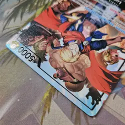 One Piece TCG OP15-002 Lucy Alt Art Leader Adventure on KAMI's Island English - Image 3