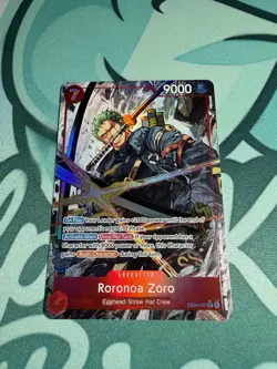 One Piece Adventure On Kami’s Island - Rorona Zoro (EB04-007) SR (OP15-EB04) - Image 1