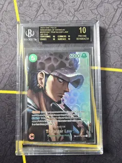 Trafalgar Law BGS 10 Black Label - OP01-047 - SP Alternate Art - One Piece TCG - Image 1