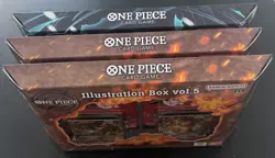 One Piece Illustration Box Vol 5 And 6 Lot Sealed Lot of 3 Boxes - Image 3