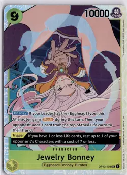 OP13-108 SR Foil Jewelry Bonney One Piece TCG Carrying On His Will English - Image 3