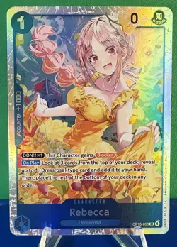 Rebecca SR (OP15-053) - One Piece Adventure on Kami’s Island - Near Mint - Image 1