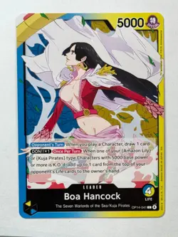 One Piece TCG Boa Hancock OP14-041 Normal L The Azure Sea's Seven - Image 1