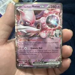 Pokemon Team Rockets Mewtwo ex 081/182 Destined Rivals EN Mint! PSA10 Candidate - Image 1