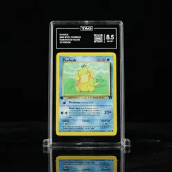 TAG 8.5 - Pokemon Psyduck 1st Edition Non Holo #65/82 - Team Rocket WOTC Set - Image 1