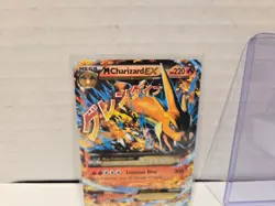M Charizard EX Holo Rare 13/106 XY Flash Fire 2014 Pokemon TCG Card LP - MP - Image 5