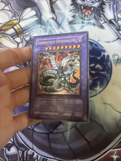 (UU) Yugioh Chimeratech Overdragon POTD-EN034 Ultra Rare 1st Ed VLP - Image 2