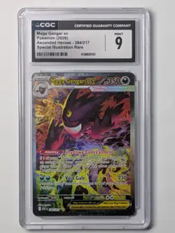 26 Pokemon Mega Gengar Ex Ascended Heroes 284/217 SIR English Graded - Image 1