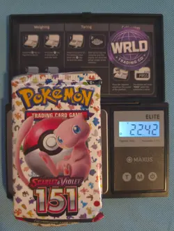 Pokemon TCG 151 Booster Pack VERY HEAVY!! 🔥 22.42g (Factory Sealed)✅ DemigodU - Image 1