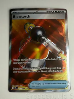 Blowtorch 117/094 Ultra Rare Phantasmal Flames Pokemon Near Mint - Image 1