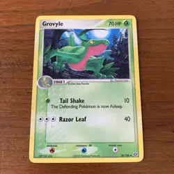 Pokemon TCG Card 2005 Emerald - Grovyle 28/106 - Image 1