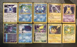 Pokemon Card Lot Vintage Holo Rare Lugia Blastoise Gengar Dark Celebi Pikachu EX - Image 1