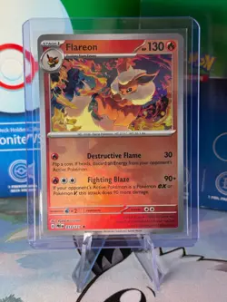 Flareon - 013/131 - Pokeball Holo - Prismatic Evolutions - Mint - Pokemon TCG - Image 1