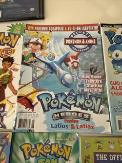 Lot Of Pokemon Books And Mags Pokemon Pocket Ultra Pro WOTC 1999 (no cards) - Image 5