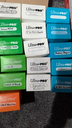 Ultra Pro Set Of 32 Multi Color 80 Card Deck Box Magic Pokemon Yugioh - Image 2