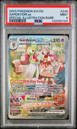POKEMON PSA 9 GARDEVOIR EX SPECIAL ILLUSTRATION RARE 245/198 SCARLET e VIOLET - Image 1