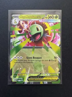 Pokemon TCG - Ascended Heroes - Mega Meganium EX - MEP 034 - Black Star Promo - Image 1