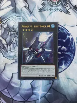 (UU) Yugioh Number 101: Silent Honor ARK LVAL-EN047 Ultra Rare 1st VLP - Image 1