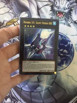 (UU) Yugioh Number 101: Silent Honor ARK LVAL-EN047 Ultra Rare 1st VLP - Image 3