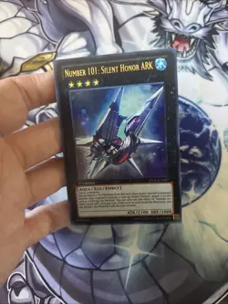 (UU) Yugioh Number 101: Silent Honor ARK LVAL-EN047 Ultra Rare 1st VLP - Image 4