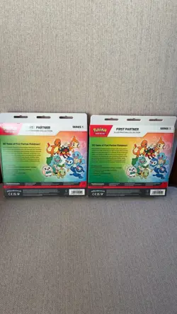 Pokemon TCG First Partner Illustration Collection Series 1 Box New Sealed x2 - Image 2