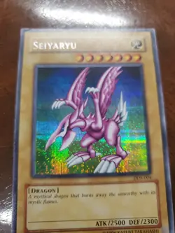 Yugioh Seiyaryu Dark Duel Stories Prismatic Secret Rare Promo DDS-004 Konami - Image 1