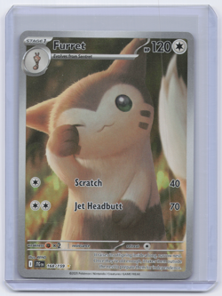 Furret - 168/159 Journey Together Illustration Rare Pokemon - NM/MINT - Image 1