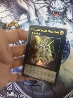 (UU) Yugioh! Stellarknight Delteros - DUEA-EN053 - Ultimate Rare - 1st Ed LP - Image 5