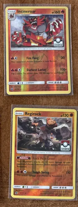 POKEMON LEAGUE PROMO 10 Card Lot - Megaium, Celesteela, Regice, Oricorio etc. - Image 4