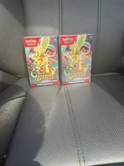 2X Pokemon TCG Ascended Heroes Booster Bundle Brand New Sealed In Hand - Image 1