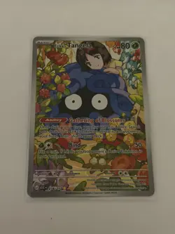 Erika’s Tangela 218/217 - Pokemon TCG - Ascended Heroes Illustration Rare CLEAN - Image 1