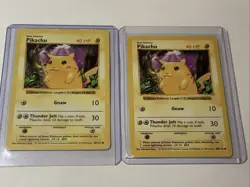 ⚡ Pokemon TCG Pikachu Red Cheeks 58/102 Shadowless Base Set 1999 ⚡yellow Cheeks - Image 1