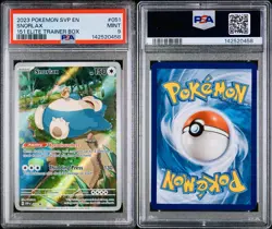 POKEMON PSA 9 SNORLAX FULL ART #051 PROMO 151 ELITE TRAINER BOX ENGLISH 2023! - Image 3