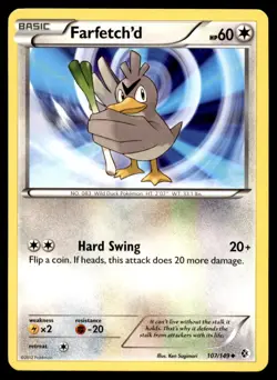 Farfetch'd 107/149 Uncommon Boundaries Crossed Pokemon Lightly Played - Image 1