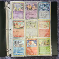 Pokemon TCG Binder lot Holo, Promo, Cosmo Vintage Stamped 90 cards NM - LP - Image 1