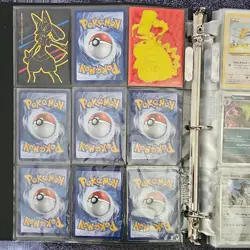 Pokemon TCG Binder lot Holo, Promo, Cosmo Vintage Stamped 90 cards NM - LP - Image 2
