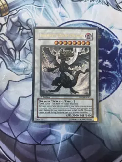 (UU) Yugioh Infernity Doom Dragon TSHD-EN042 Ultra The Shining Darkness LP - Image 1
